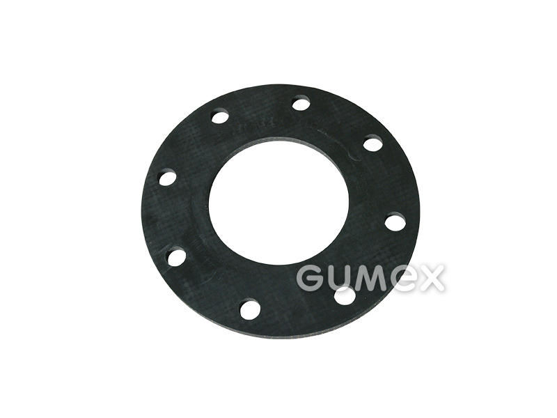 SIGMA DI 3312 Dichtung, 51mm, Gummi mit Gewebezwischenschicht, schwarz, 